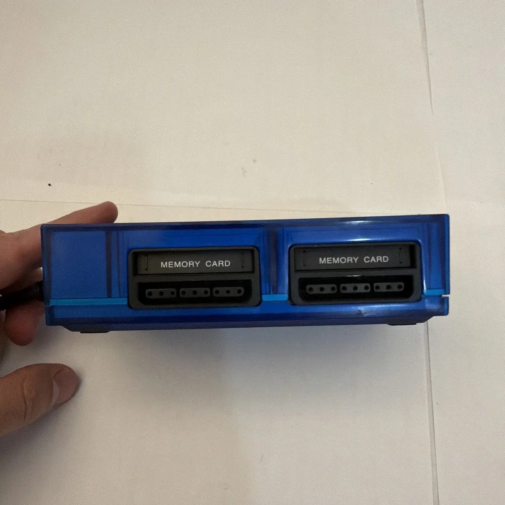 Datel Sony Playstation 2 (PS2) 4x Multiplayer Adapter Model PS2490D Blue